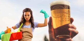 Mi basta un solo bicchiere di birra e in casa faccio faville, l'ho usata anche per pulire - RicettaSprint