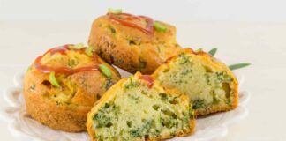 Con pochi spinaci lessi prepari dei muffin da urlo, aggiungo anche della scamorza e si leccheranno anche i baffi Ricettasprint