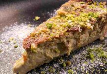 Ma quale colomba a Pasqua, fai questa crostata cioccolato bianco e pistacchio, se ne mangiano una fetta dopo l'altra la sua cremosità batte tutto