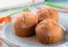 Faccio dei muffin alle carote sofficissimi, ma senza latte e uova, solo 120 kcal, mangi e non ingrassi Faccio dei muffin alle carote sofficissimi, ma senza latte e uova, solo 120 kcal, mangi e non ingrassi