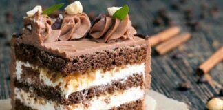 Torta al cioccolato, nocciola e panna, questa ricetta è pazzesca, orami la domenica non si comprano più dolci