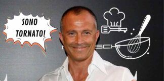 Giorgio Mastrota in onda su Food Network con il programma di cucina Casa Mastrota