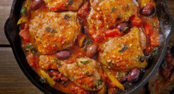 Guarda con 8 euro ti faccio fare un pollo alla cacciatora da paura, tanto che mio marito va dicendo che mi ha sposato solo per questo
