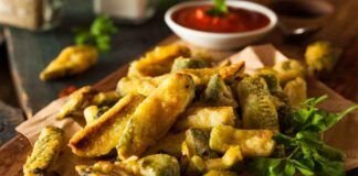 Le zucchine e le melanzane le faccio pastellate, vanno a ruba, non friggo nulla così non impuzzolentisco la cucina