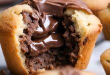 Muffin cuore morbido ricetta - RicettaSprint