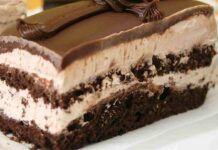 Non compro più dolci nelle grandi occasioni faccio sempre questa torta al cioccolato e panna, talmente morbida che la mangi con il cucchiaino