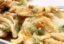Padellata di finocchi saporiti, io li preparo ogni volta che sono a dieta, me li vogliono sempre rubare i miei figli