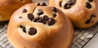 I pangoccioli li faccio integrali così anche se sto a dieta la colazione è sempre favolosa, solo 110 kcal