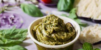 Con un paio di melanzane non ho fatto la solita pasta alla norma, ma un pesto stratosferico