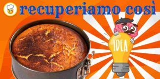 Recuperiamo una torta andata a male evitando sprechi così gli sprechi in cucina