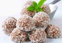 In soli 5 minuti realizzo dei tartufini al cocco favolosi, zero forno e zero cottura