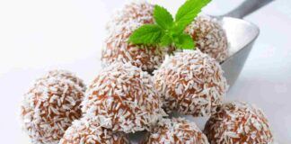 In soli 5 minuti realizzo dei tartufini al cocco favolosi, zero forno e zero cottura