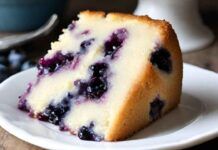 Con una manciata di mirtilli ho ben pensato di preparare questa torta - RicettaSprint