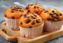 muffin latte uova farina