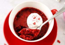 Io la red velvet la faccio in 3 minuti, in tazza e senza forno, la torta preferita di mio marito