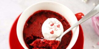 Io la red velvet la faccio in 3 minuti, in tazza e senza forno, la torta preferita di mio marito