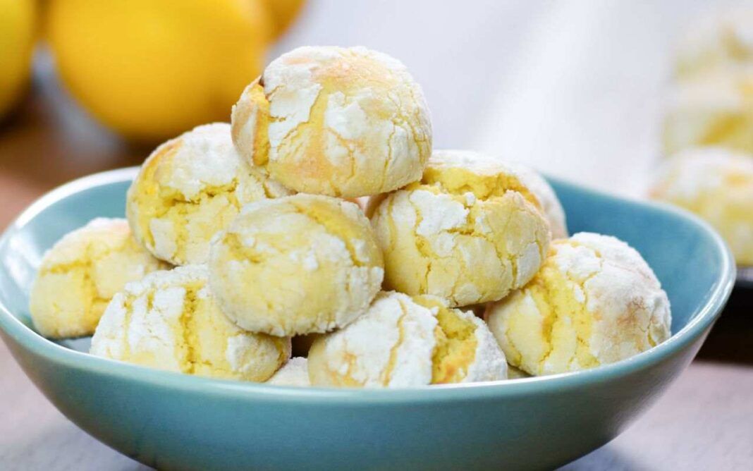 Biscotti d'angelo al limone il primo biscotto che si scioglie in un ... Biscotti d'angelo al limone il primo biscotto che si scioglie in un ...