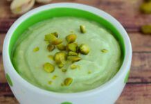 Dolce senza forno al pistacchio, 0 stress, cremoso e felice con meno di 50 kcal - RicettaSprint