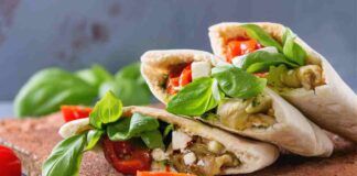 Calzoni di piadina all'ortolana provale e non ne potrai fare più a meno, le farai almeno una volta a settimana pronte in 10 minuti!