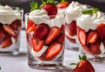 Dolce veloce alle fragole, dopo cena se lo litigano sempre tutti - RicettaSprint