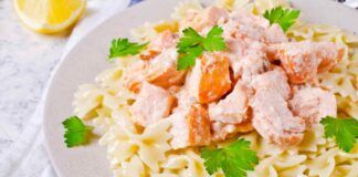 Da quando faccio la pasta al salmone senza panna, la faccio solo cosi 250 kcal - RicettaSprint