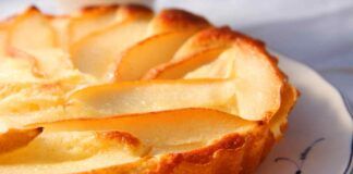 Finalmente ho trovato la ricetta giusta della crostata di pere ipocalorica, basta con i sensi di colpa, te ne innamorerai subito