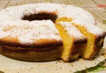 Il ciambellone della nonna lo faccio light solo 150 Kcal lo mangio a colazione e non ingrasso