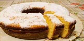 Il ciambellone della nonna lo faccio light solo 150 Kcal lo mangio a colazione e non ingrasso