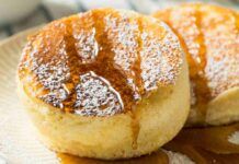 Impazzisco per i fluffy pancake li mangio con un po' di gelato sono soffici come nuvola, te ne innamorerai già al primo morso