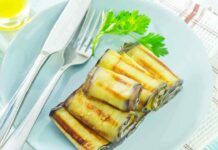 Faccio degli involtini di melanzane buonissimi solo 180 kcal | non li friggo, metto tutto in forno, se li spazzolano in un attimo Involtini 180 calorie