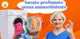 Per un bucato profumato non serve l'ammorbidente, mia nonna fa così e ha il suo bucato profuma sempre