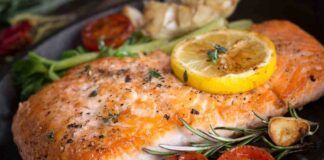 Ho mangiato per la prima volta il salmone fatto al forno così, da allora lo preparo solo e sempre cosi 280 kcal