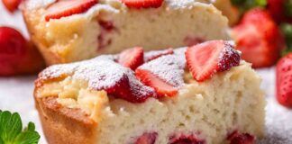 Torta mascarpone e fragole, nessuna torta è così soffice e delicata, buona da perdere la testa la colazione da oggi ha tutto un altro sapore