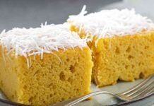 Faccio una torta tutta esotica, ma ci metto anche il cioccolato bianco, ogni volta non resta neanche una briciola