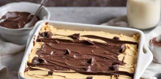 Anche le mie amiche hanno imparato a fare il semifreddo come lo faccio io, un mix di crema e nutella da perdere la testa