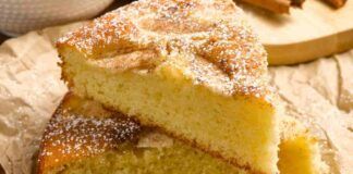 Faccio una torta al limone con le patate nell'impasto, in casa mia se la litigano ogni volta