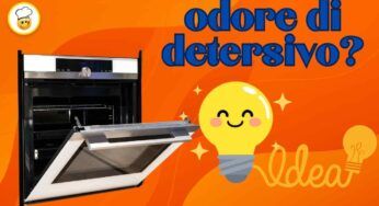 Apri il forno e senti ancora l’odore di detersivo? Ti do la soluzione per rimediare e prevenire il problema