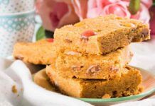 Torta morbida al burro di arachidi, al mattino non ne posso più fare a meno, ha meno di 120 kcal