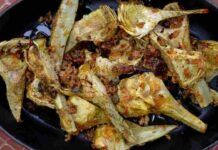 Carciofi ogni volta che li faccio così se li spariscono sempre, sarà mica la friggitrice ad aria? Carciofi in friggitrice ad aria