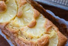 Concediti un peccato di gola prova questa torta all'ananas solo 180 kcal puoi fare anche il bis tanto non metti un grammo