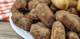 Non preparo più i soliti crocchè da quando zia me li ha fatti provare con le melanzane li faccio solo così, sono buonissimi