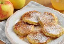 Frittelle di mele in friggitrice ad aria