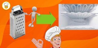 Non riesci mai a pulire bene la grattugia Mettila in freezer e risolvi in quattro e quattr'otto