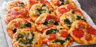 Pizzette dell’ultimo minuto non occorre lievitazione 5 minuti e sono in tavola
