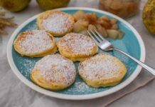 Ricotta e pere è la combo perfetta per queste frittelle, croccanti fuori e morbidissime dentro segui questa ricetta è perfetta