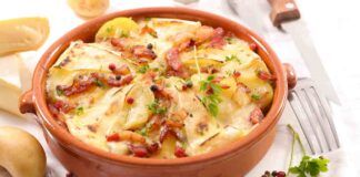 patate con fonduta di parmigiano e guanciale ricettasprint