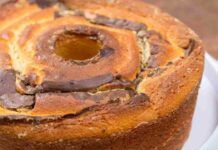 ciambellone latte e cacao