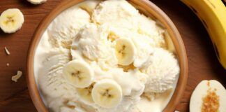 Gelato senza sgarri, te lo prepari a casa e non metti altro che frutta: io uso mele e banane, pure i bambini se ne sono innamorati