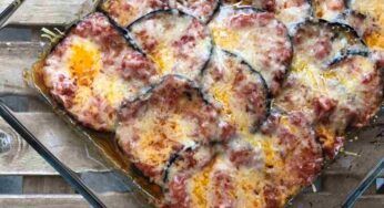 Mi avanzavano due melanzane un po’ bruttine, ma con il formaggio ho sistemato tutto