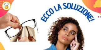 Per pulire occhiali non serve spendere tanti soldi in prodotti quello di cui hai bisogno ce l’hai in casa, i consigli dell'esperto